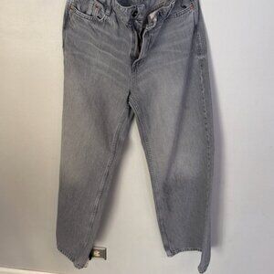 Women’s Classic High-Rise Gray Jeans